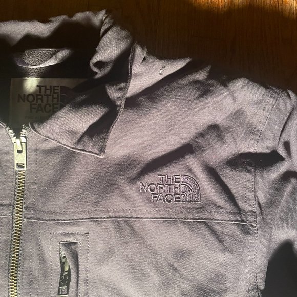 Charcoal Black/Grey The North Face Jacket - Picture 5 of 5